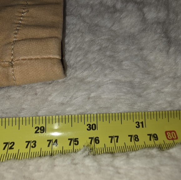 TRIBAL JEANS Brooke Wide-Leg Cargo Pants Caramel‎ Size 12 - Picture 9 of 9